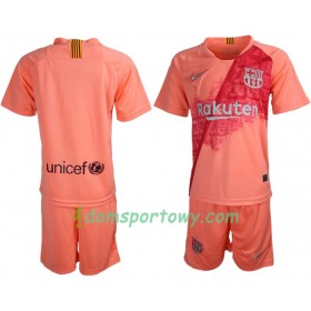 Koszulka FC Barcelona Dziecięcy Trzeci Koszulki Piłkarskie 2018-2019 Krótki Rękaw